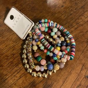 Avant- Multi-Color Stretch Bracelets